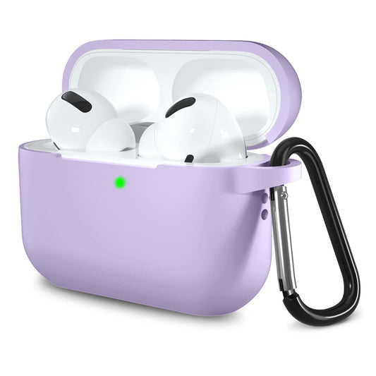 Techsuit Silicone Hoesje voor Apple AirPods Pro Series, Paars
