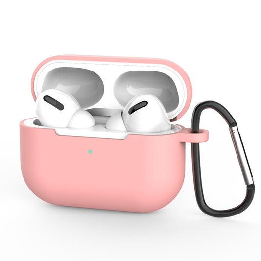 Techsuit Silikonhülle für Apple AirPods Pro 3, Dunkelrosa