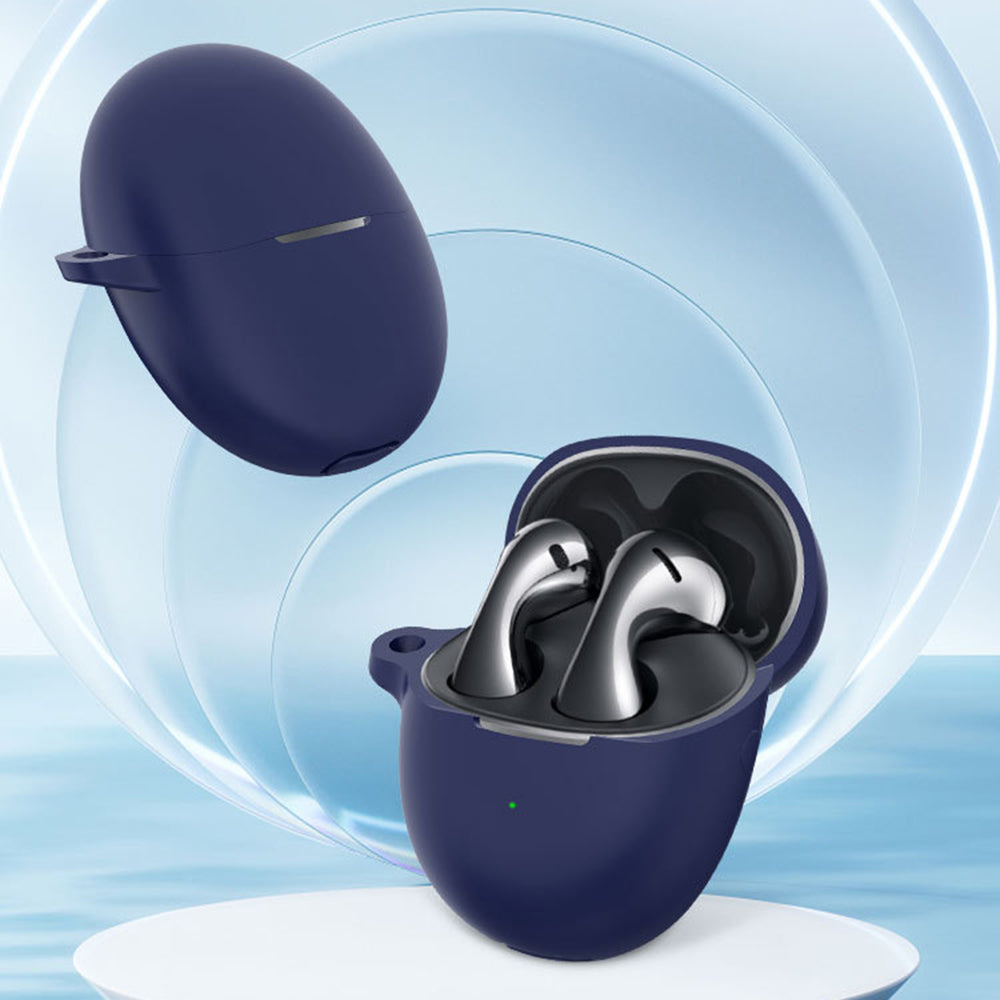 Techsuit Silicone Hoesje voor Huawei FreeBuds 5, Zwart