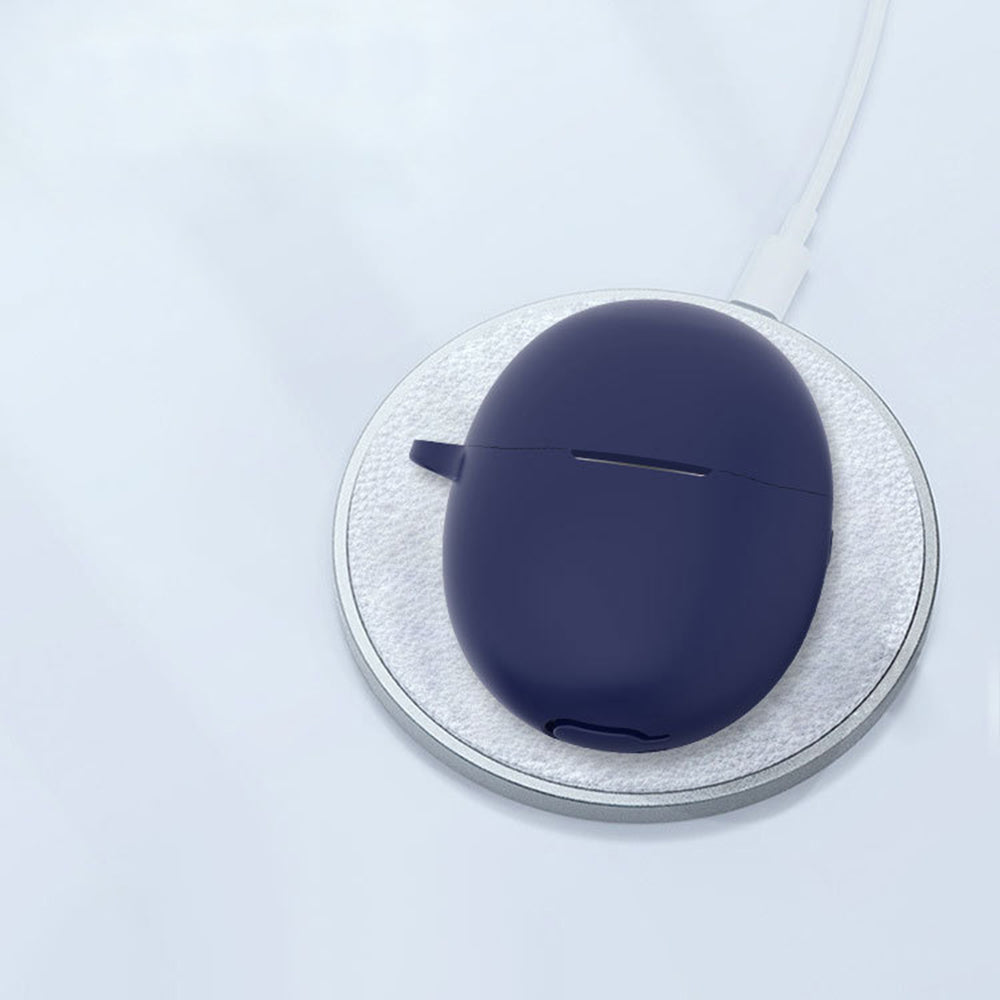 Techsuit Silicone Hoesje voor Huawei FreeBuds 5, Zwart