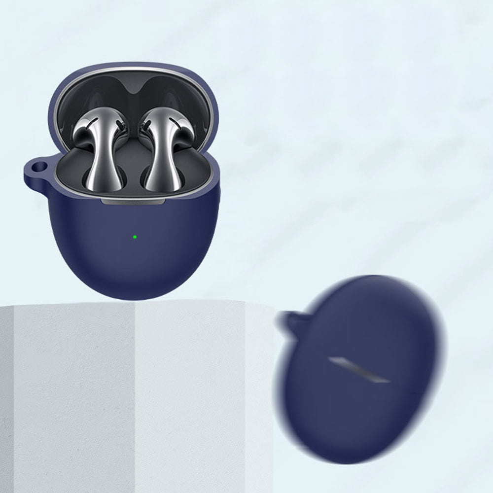 Techsuit Silicone Hoesje voor Huawei FreeBuds 5, Zwart