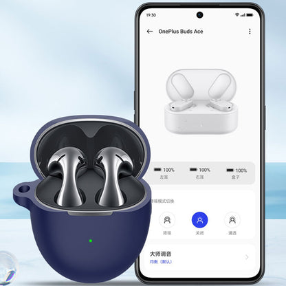Techsuit Silicone Hoesje voor Huawei FreeBuds 5, Zwart