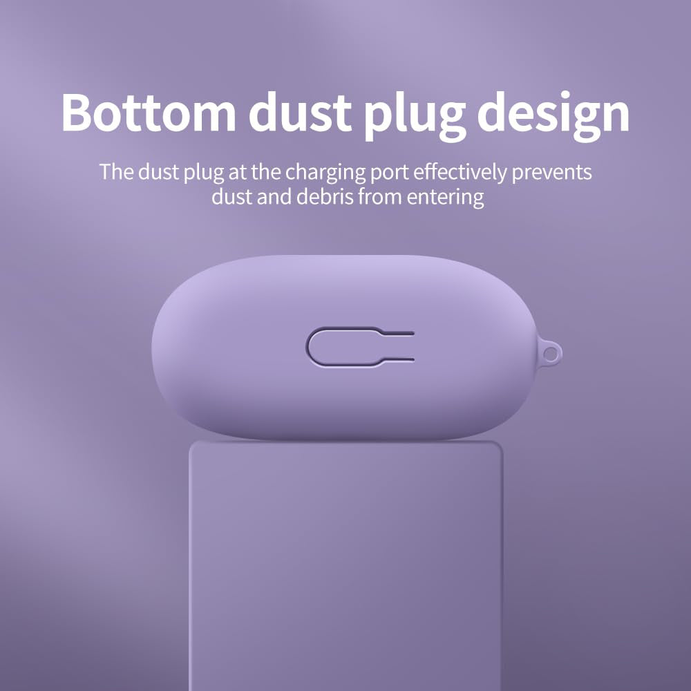Techsuit Silicone Hoesje voor Huawei FreeClip, Zwart