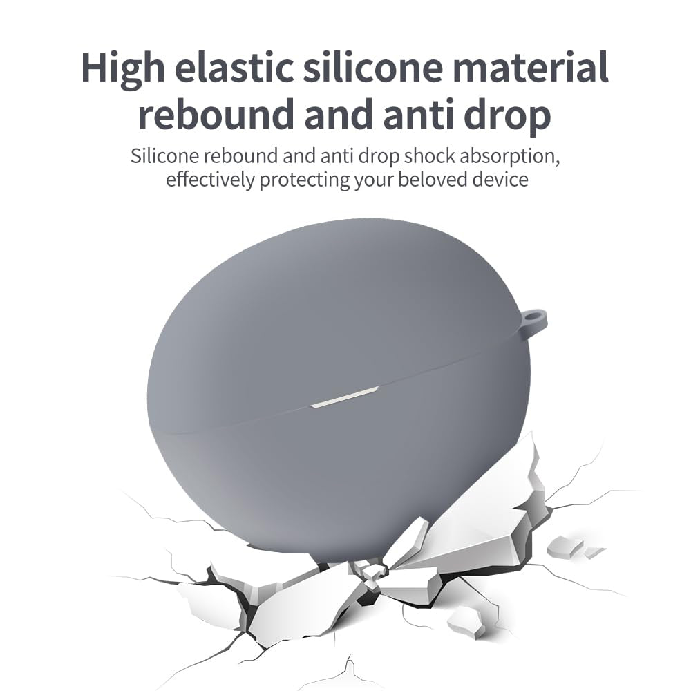 Techsuit Silicone Hoesje voor Huawei FreeClip, Zwart