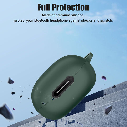 Techsuit Silikonhülle für OnePlus Buds Pro 2, Schwarz