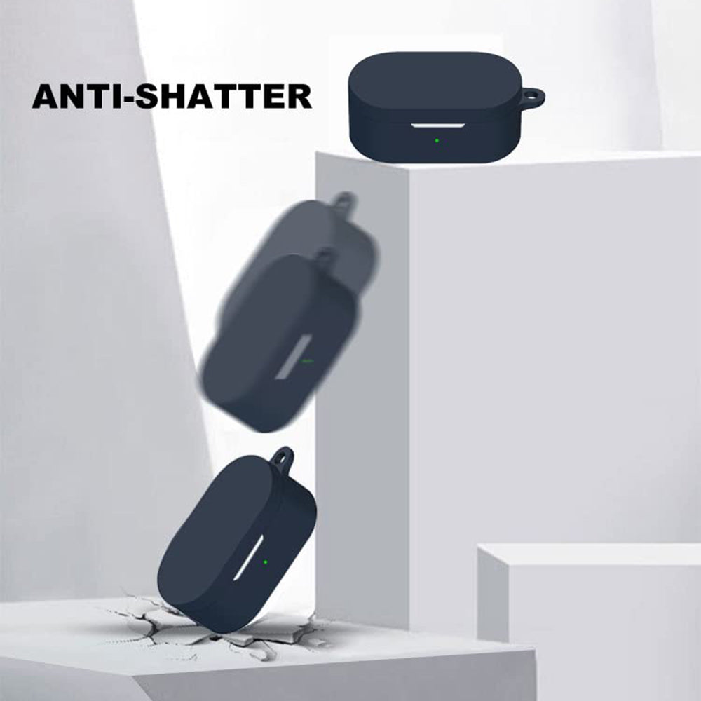 Coque Techsuit Silicone pour OnePlus Buds Pro 2, Noire