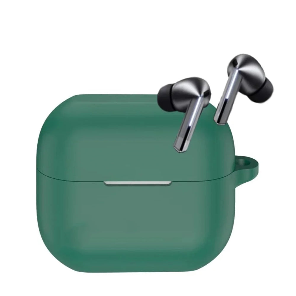 Coque Techsuit Silicone pour Samsung Galaxy Buds3 FE / Buds3 Pro / Buds3, Vert