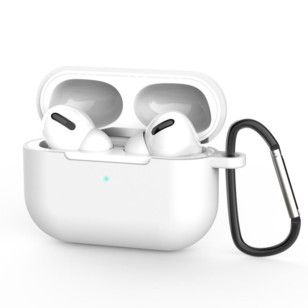 Étui Techsuit Silicone pour Apple AirPods Pro 3, Blanc