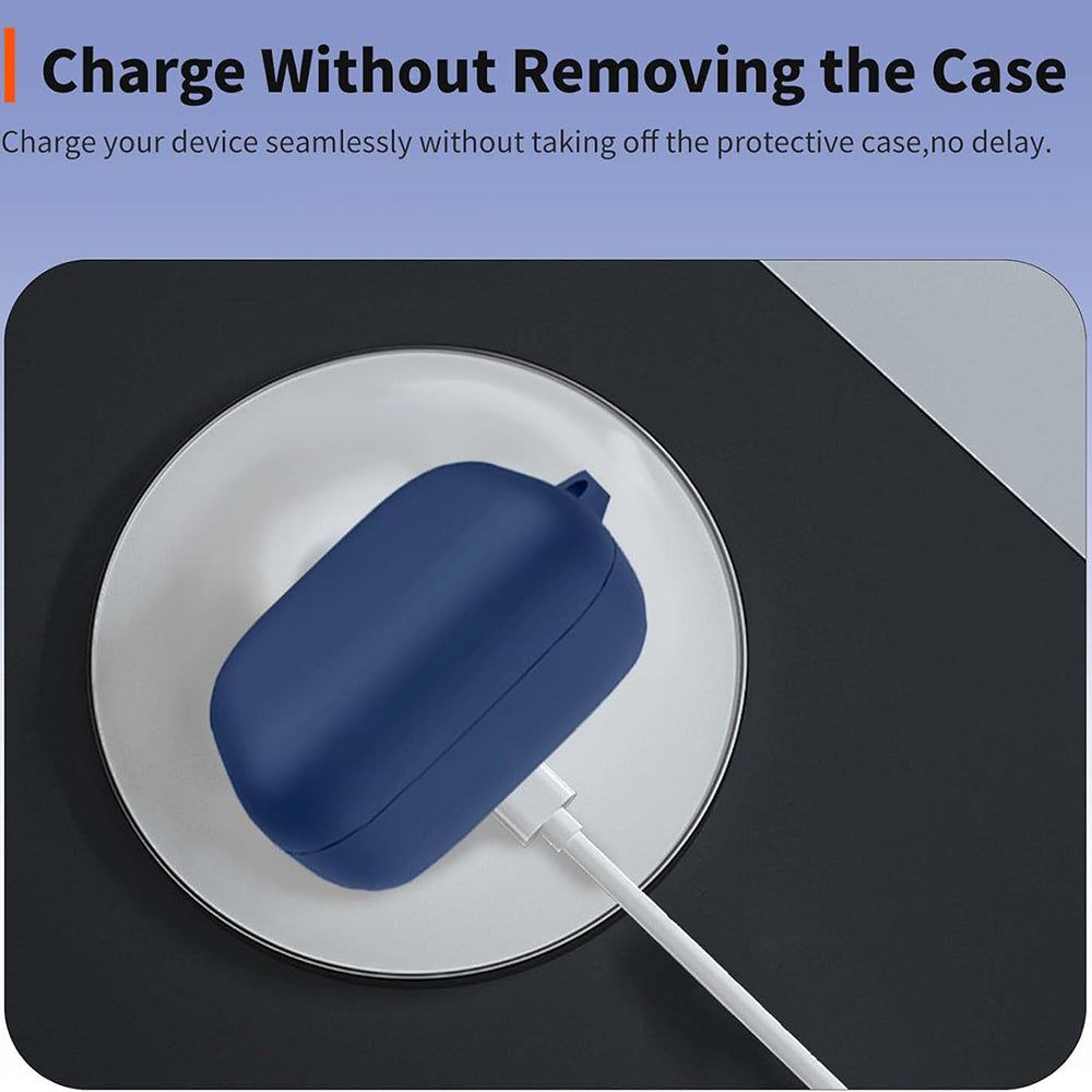 Techsuit Silicone Case for Samsung Galaxy Buds4 / Buds4 Pro, Red