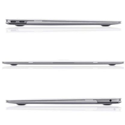 Techsuit UltraShell Hülle für Apple MacBook Air 13 Zoll (2026) / (2025) / (2024) / (2022), Matt Transparent