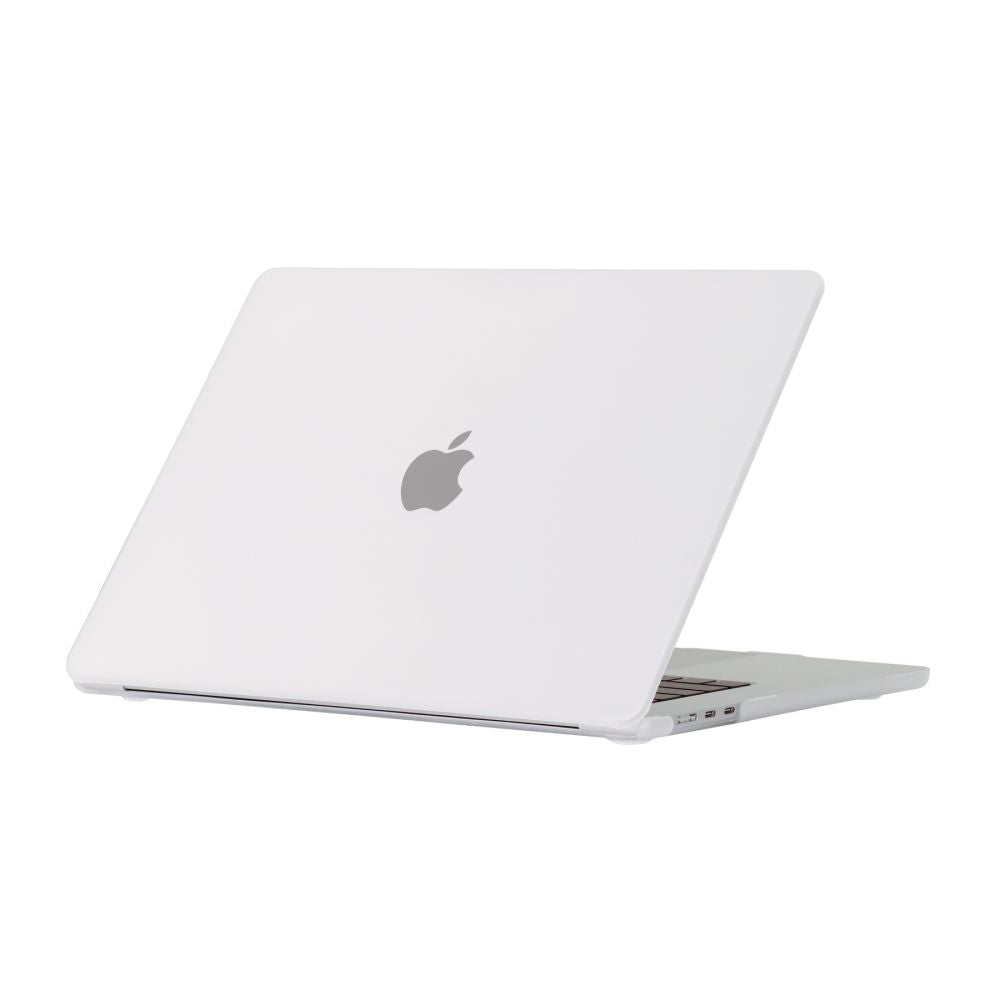 Techsuit UltraShell Case for Apple MacBook Air M3 15inch (2024) / Air M2 15inch (2023), Matte Transparent