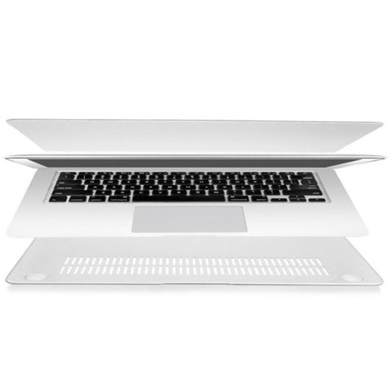Techsuit UltraShell Hülle für Apple MacBook Pro 14 Zoll (2023) / (2022) / (2021), Matt Transparent