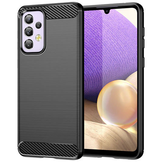 Hoes voor Samsung Galaxy A13 A135, Carbon, Zwart