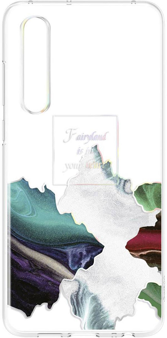 Hoesje voor Huawei P30, Glacial Fairyland, Transparant 51993010