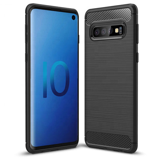 Hoes voor Samsung Galaxy A50s A507 / A30s A307 / A20 A205 / A50 A505 / A30 A305, OEM, Carbon, Zwart