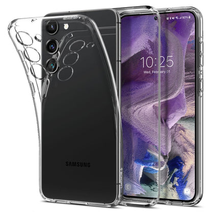 Coque pour Samsung Galaxy S23 S911, Spigen, Liquid Crystal, Transparent ACS05708