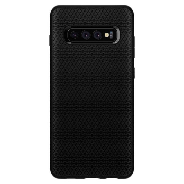 Hoesje voor Samsung Galaxy S10+ G975, Spigen, Liquid Air, zwart 606CS25764