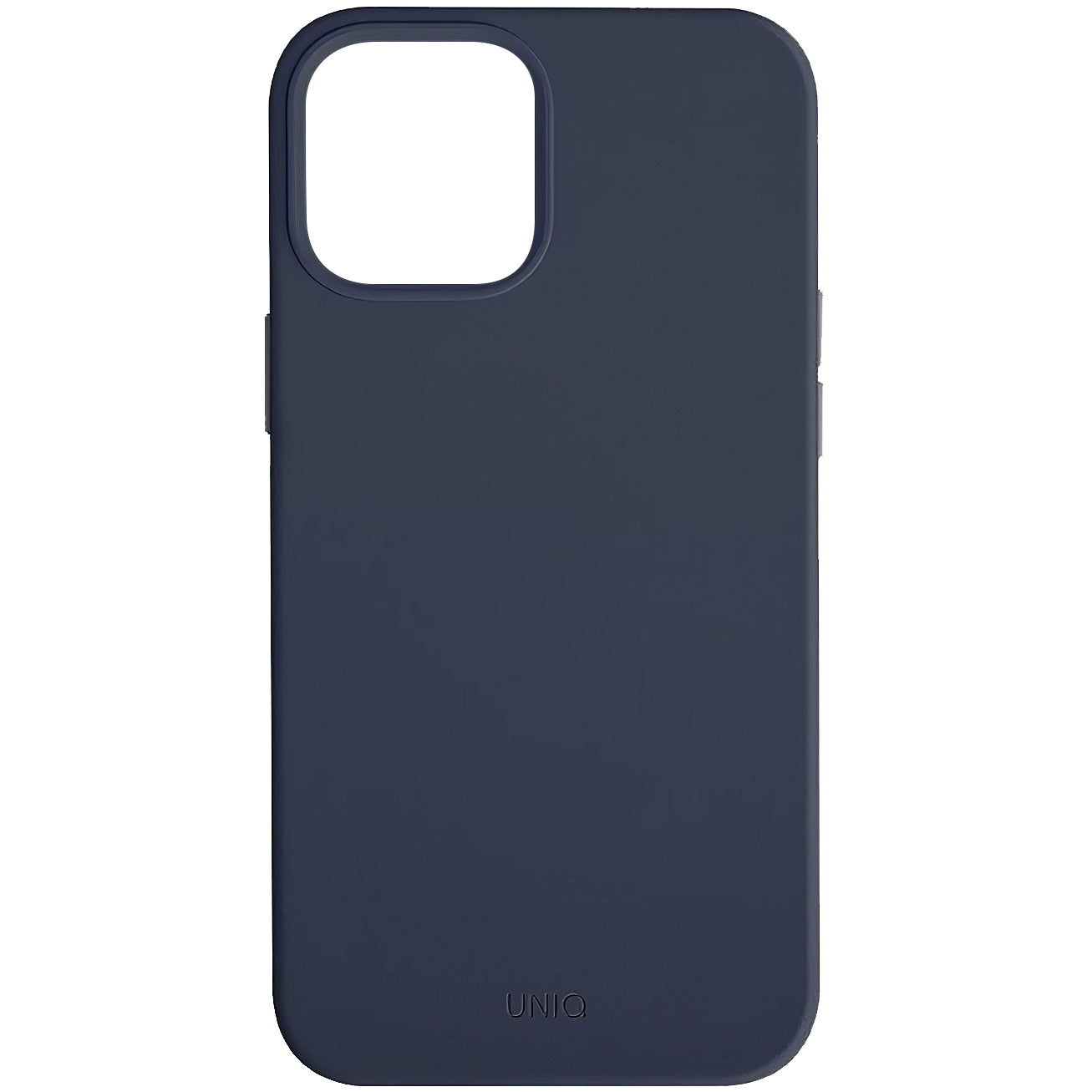 Beschermhoes voor Apple iPhone 12 mini, UNIQ, Linnen, marineblauw