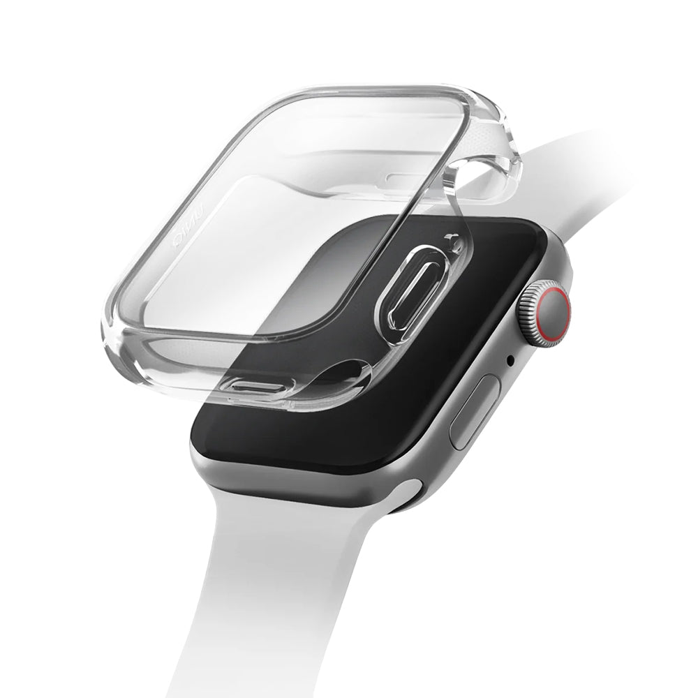 Coque UNIQ Garde pour Apple Watch Series 11 42mm, Transparente