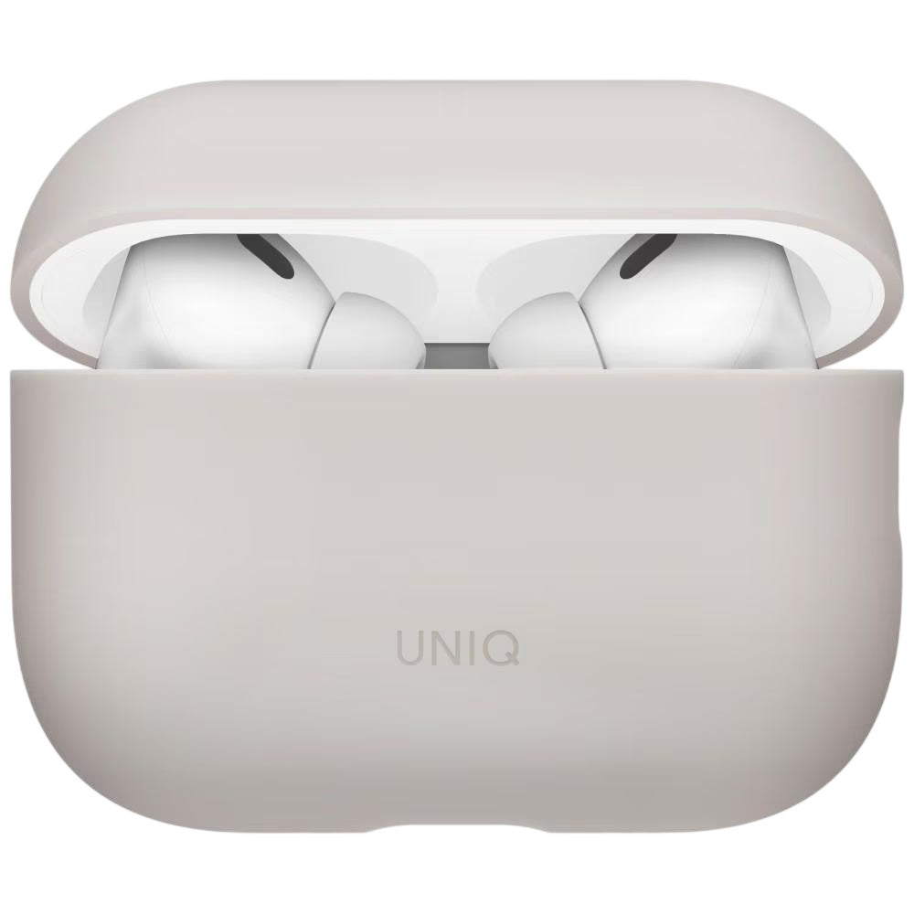 Coque UNIQ Lino pour Apple AirPods Pro 3, Beige