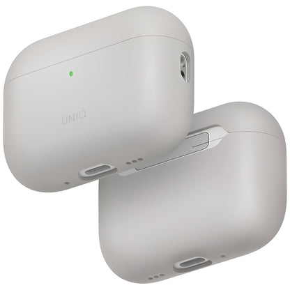 Coque UNIQ Lino pour Apple AirPods Pro 3, Beige