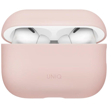 Coque UNIQ Lino pour Apple AirPods Pro 3, Rose