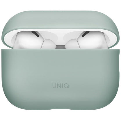 Coque UNIQ Lino pour Apple AirPods Pro 3, Vert Menthe