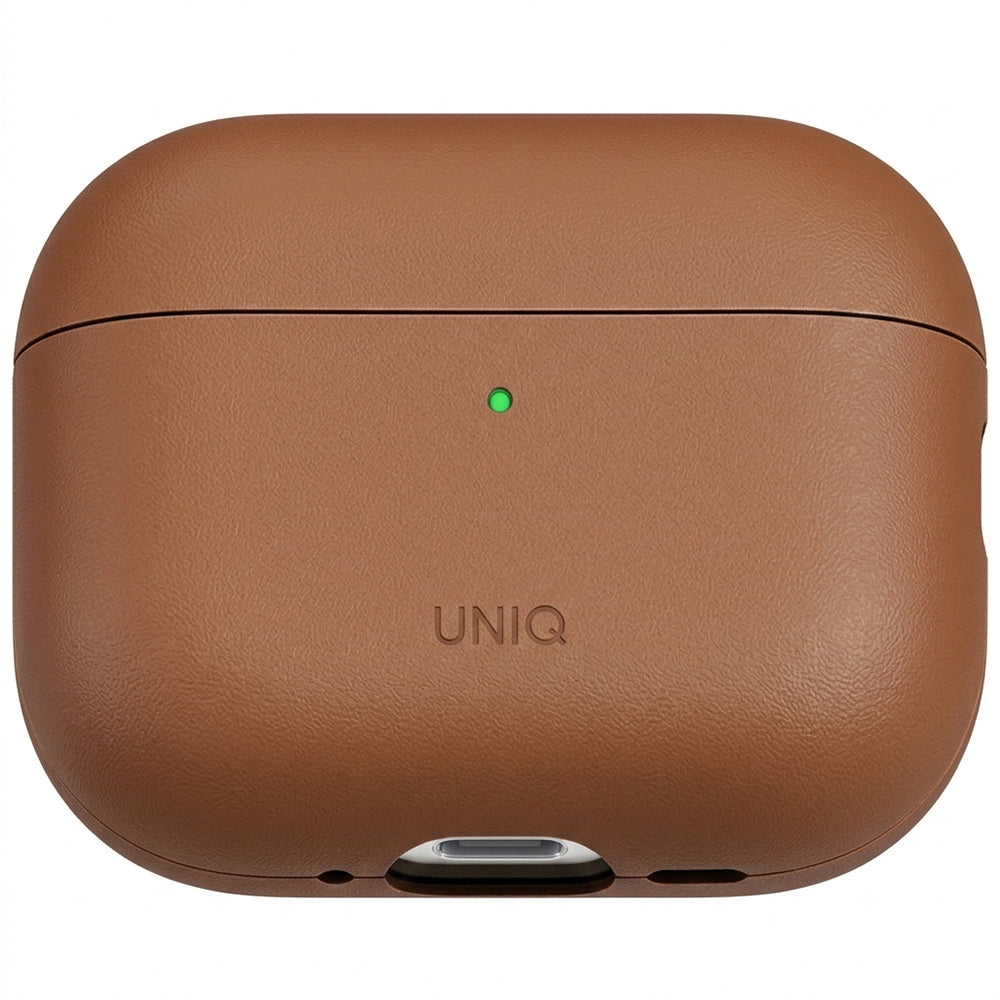 Étui UNIQ Lyden Vex pour Apple AirPods Pro 3, Marron