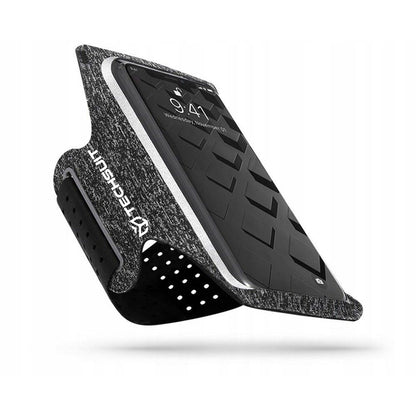 Housse Universelle pour Téléphone max. 6,5 pouces, Techsuit, Sports TH10, Noire