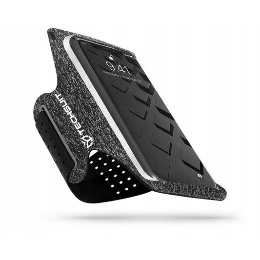 Housse Universelle pour Téléphone max. 6,5 pouces, Techsuit, Sports TH10, Noire