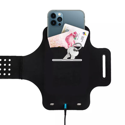 Housse Universelle pour Téléphone max. 6,5 pouces, Techsuit, Sports TH10, Noire