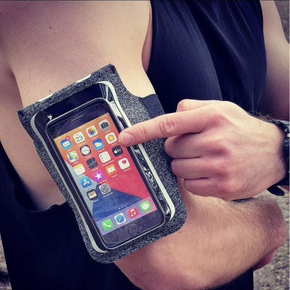 Housse Universelle pour Téléphone max. 6,5 pouces, Techsuit, Sports TH10, Noire
