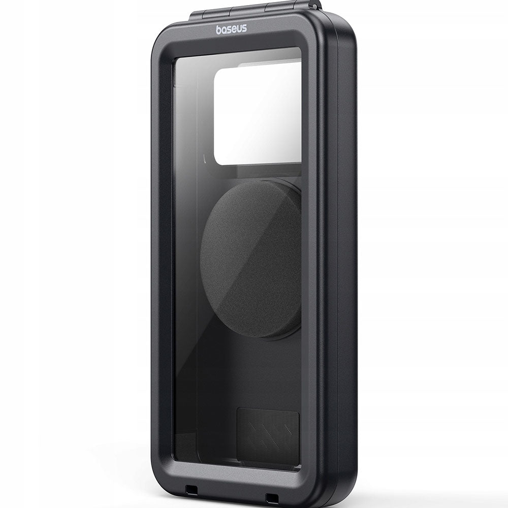 Wasserdichte Universaltasche kompatibel mit magnetischer Fahrradhalterung, Baseus, PrimeTrip VB1, Schwarz C0013D01