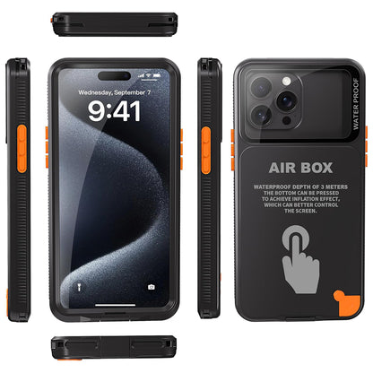 Universal Waterproof Case for Phone max. 6.1inch, ShellBox, AirBox, Black