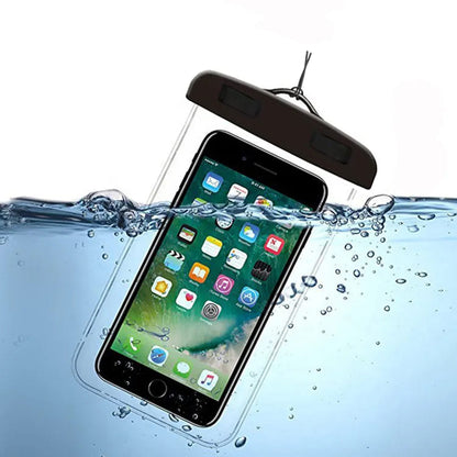 Housse Universelle Étanche pour Téléphone max. 6,5 pouces, Techsuit, Noire