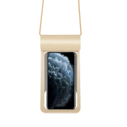 Coque Universelle Étanche pour Téléphone max. 6,8 pouces, Techsuit, TWC1, Dorée