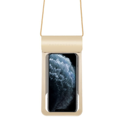 Coque Universelle Étanche pour Téléphone max. 6,8 pouces, Techsuit, TWC1, Dorée