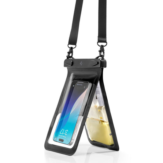 Housse Universelle Waterproof pour Téléphone max. 6.9 pouces, Spigen, A603, Noire ACS09745