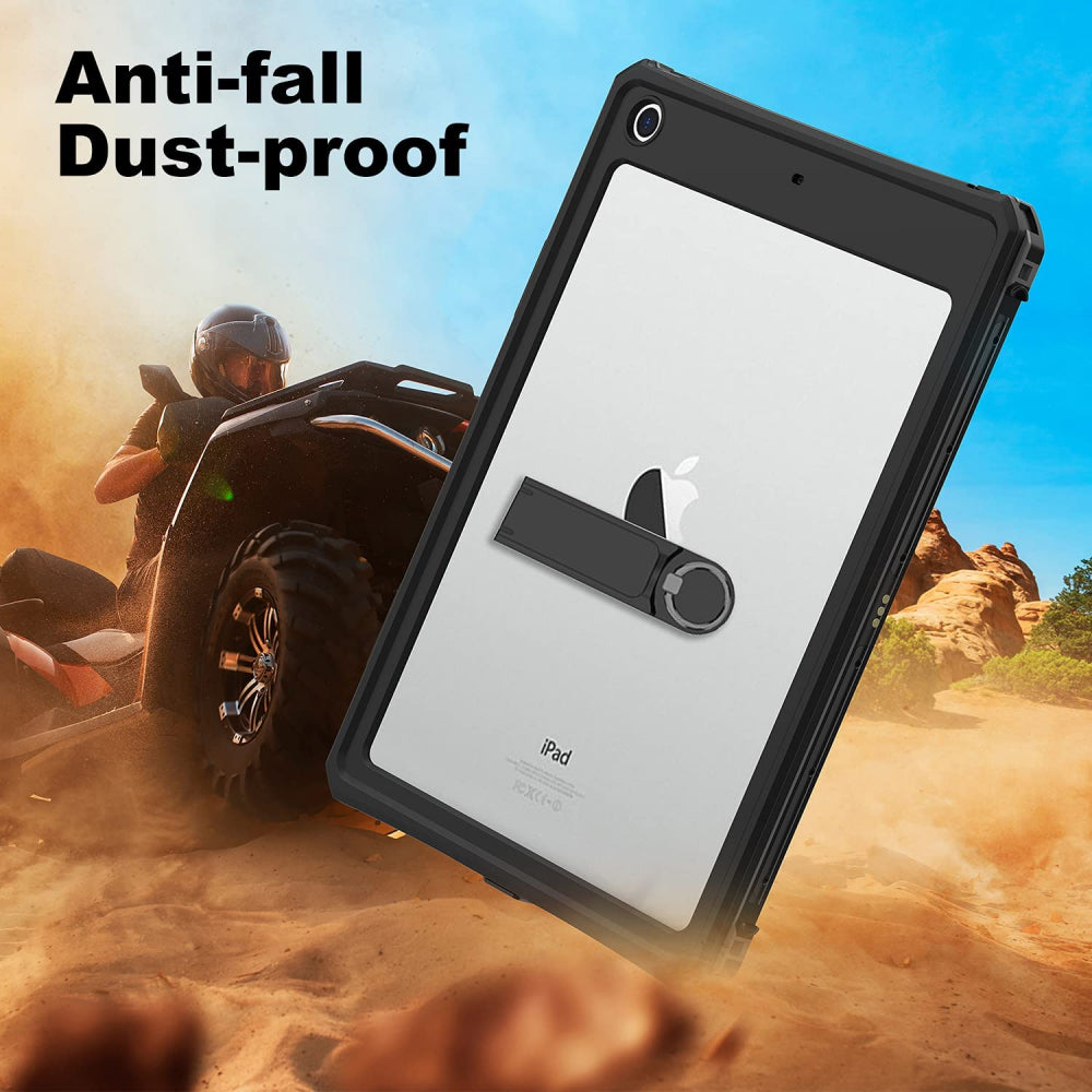 Coque étanche pour Apple iPad 10.2 (2021) / 10.2 (2020) / 10.2 (2019), ShellBox, Noire