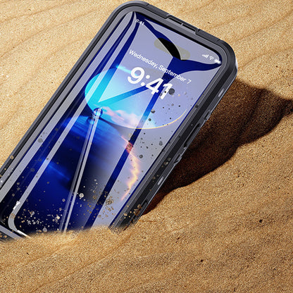 Coque étanche pour Apple iPhone 16 Pro, ShellBox, Noire