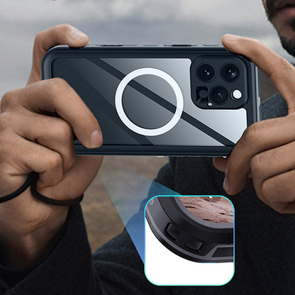 Coque étanche pour Apple iPhone 16 Pro, ShellBox, Noire
