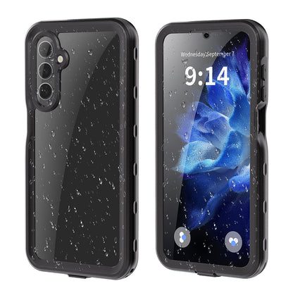 Wasserdichte Hülle für Samsung Galaxy A16 5G A166 / A16 4G A165, ShellBox, Schwarz