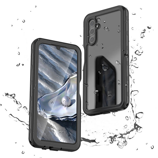 Wasserdichte Hülle für Samsung Galaxy A17 4G / A17 5G, ShellBox, Schwarz