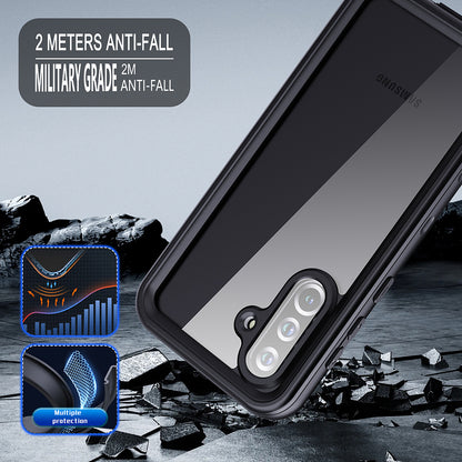 Waterproof hoes voor Samsung Galaxy A36 A366, ShellBox, Zwart