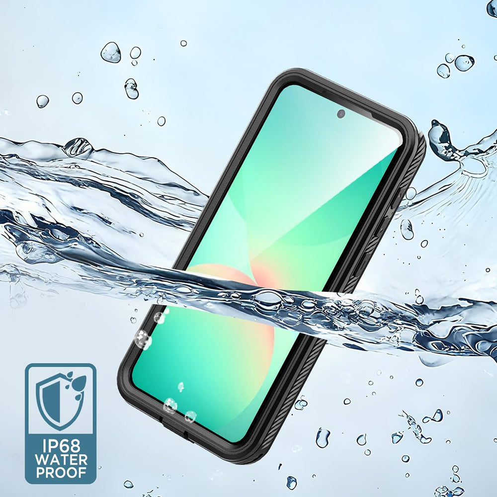 Waterproof Case for Samsung Galaxy A57 5G, ShellBox, Black