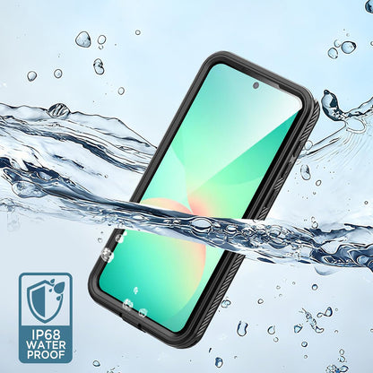 Waterproof Case for Samsung Galaxy A57 5G, ShellBox, Black