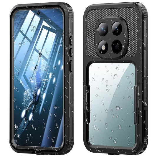 Coque étanche pour Xiaomi Redmi Note 15 Pro 5G, ShellBox, Noire