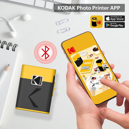 Draagbare Kodak Label Era Printer, Geel