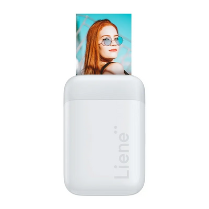 Draagbare Fotoprinter Liene Pearl 2x3, Wit