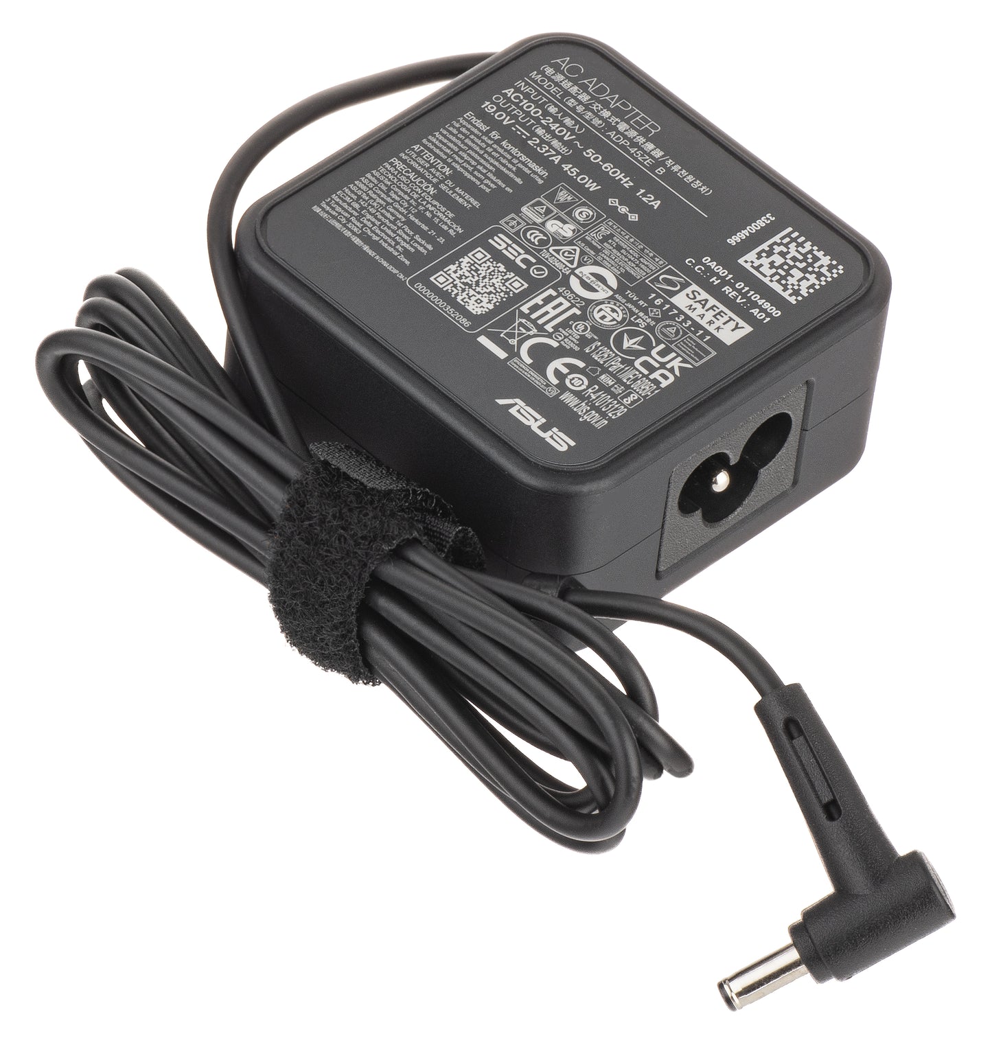 Chargeur Asus ADP-45ZE, 45W, 19V, 3 broches, 4PHI, noir 0A001-01100700 